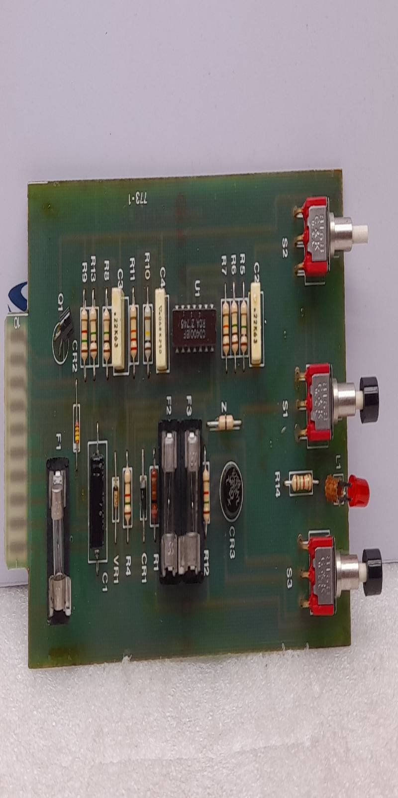 CARLO GAVAZZI B773-1 PRINTED CRCUIT BOARD 951340