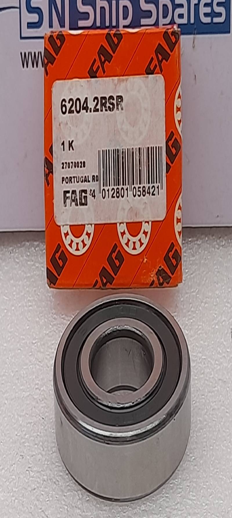 FAG 6204.2RSR Ball Bearing Fenwick 9.503.000.678 5PCs In Lot