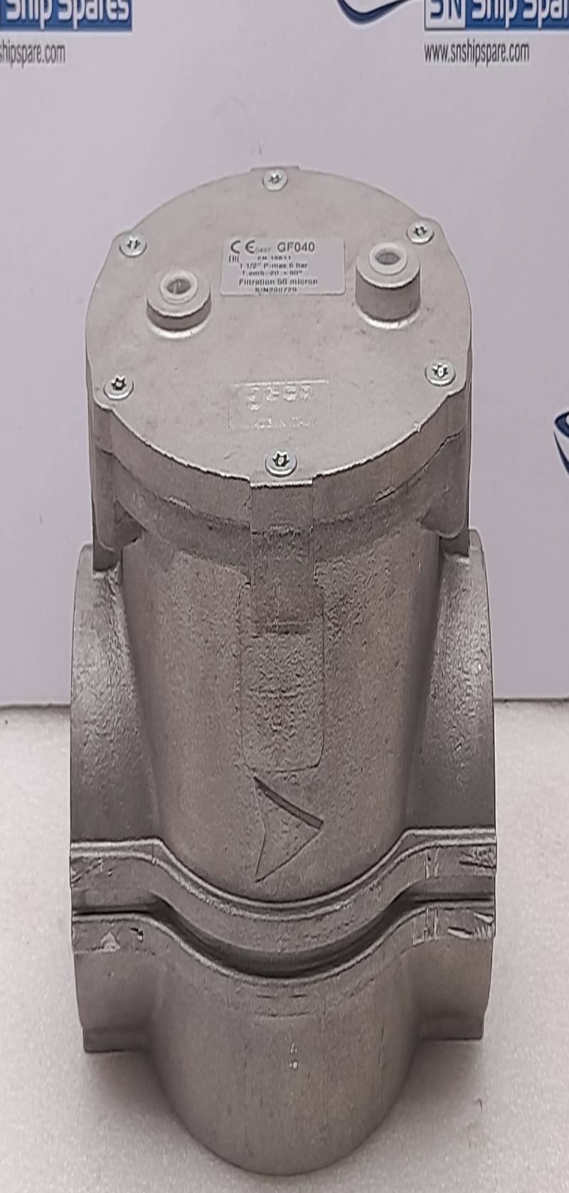 GECA GF040 Gas Pressure Regulator 1 ½” P-max 6bar Filtration 50 Micron