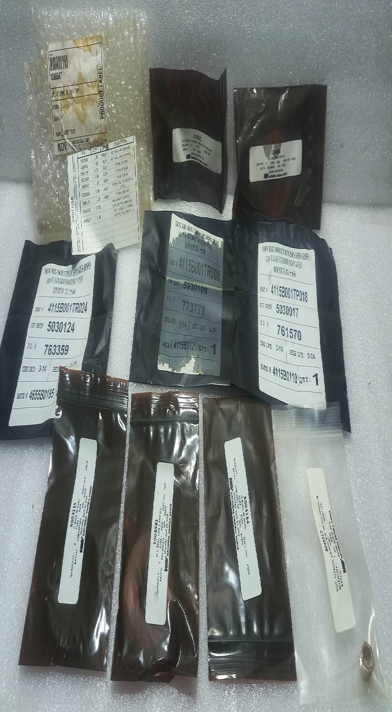 NATIONAL OILWELL VARCO PLT,SEAL 1006580 PLT SEAL LWR 1006581 O-RING 90 DURO 5003154 O-RING 90 DURO 5003155 T-SEAL PISTON 5030017 T-SEAL RODE 5030108 T-SEAL ROD, NIT 5030124 WEAR INSRT SPM VLV 7401121 NUT FLEXLOC 8049217