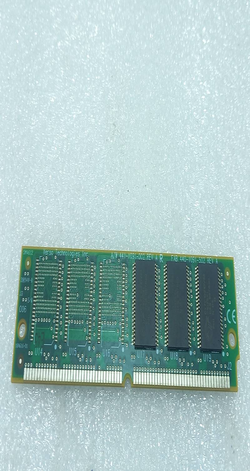 VERSO TECHNOLOGY 108815 PCB ASSEMBLY 100-1091-51X A / W 441-1091-002 REV