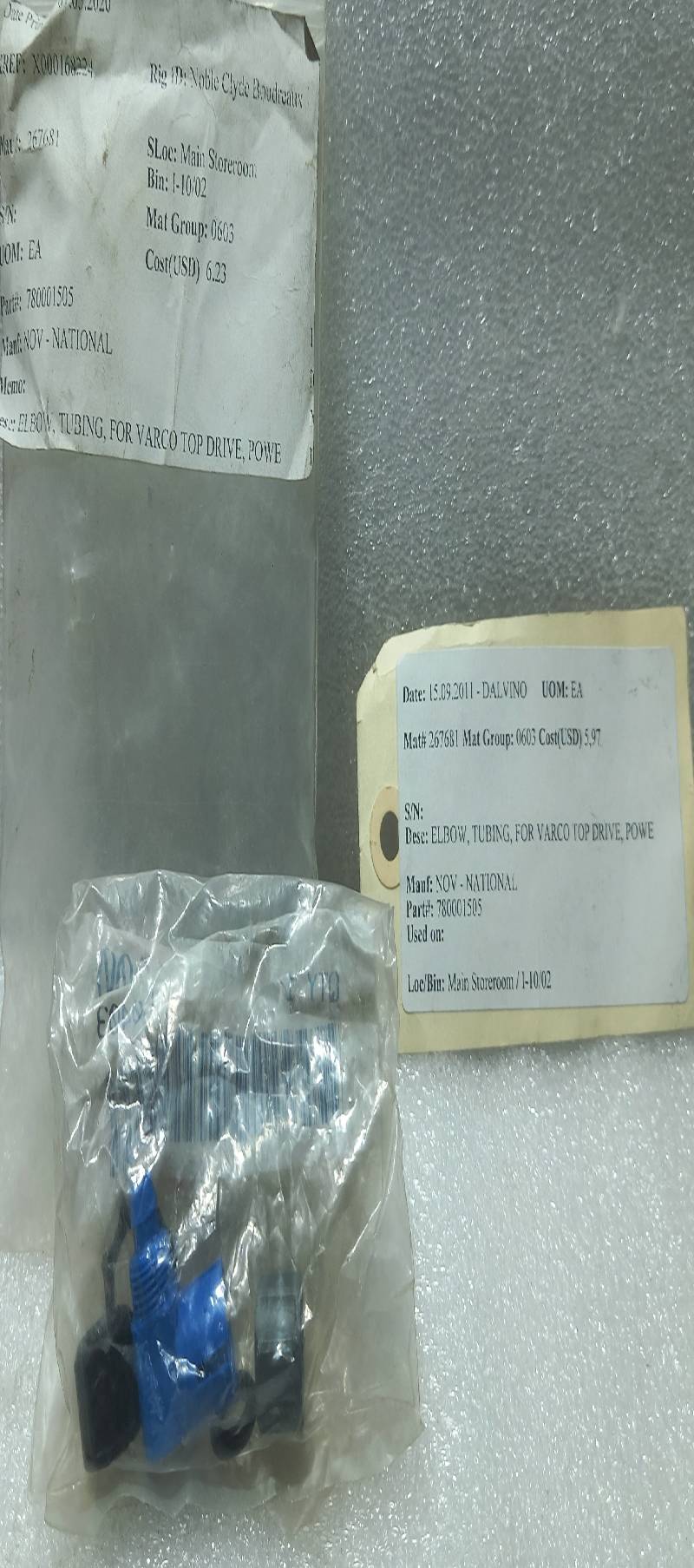 Rexroth P-068392-00000 Elbow Fitting Kit NOV 780001505 3Kit In Lot 
