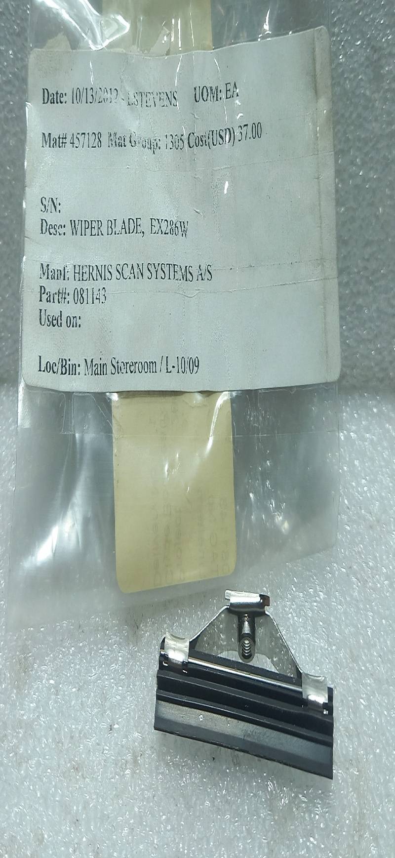 Hernis 081143 Wiper Balde EX286W 