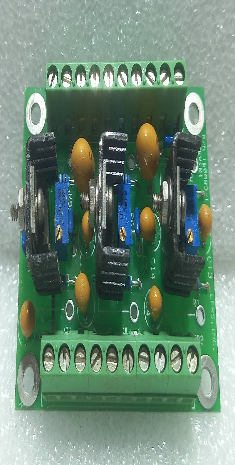 Lers 160083-1 Input Output Circuit Board Rev.01 