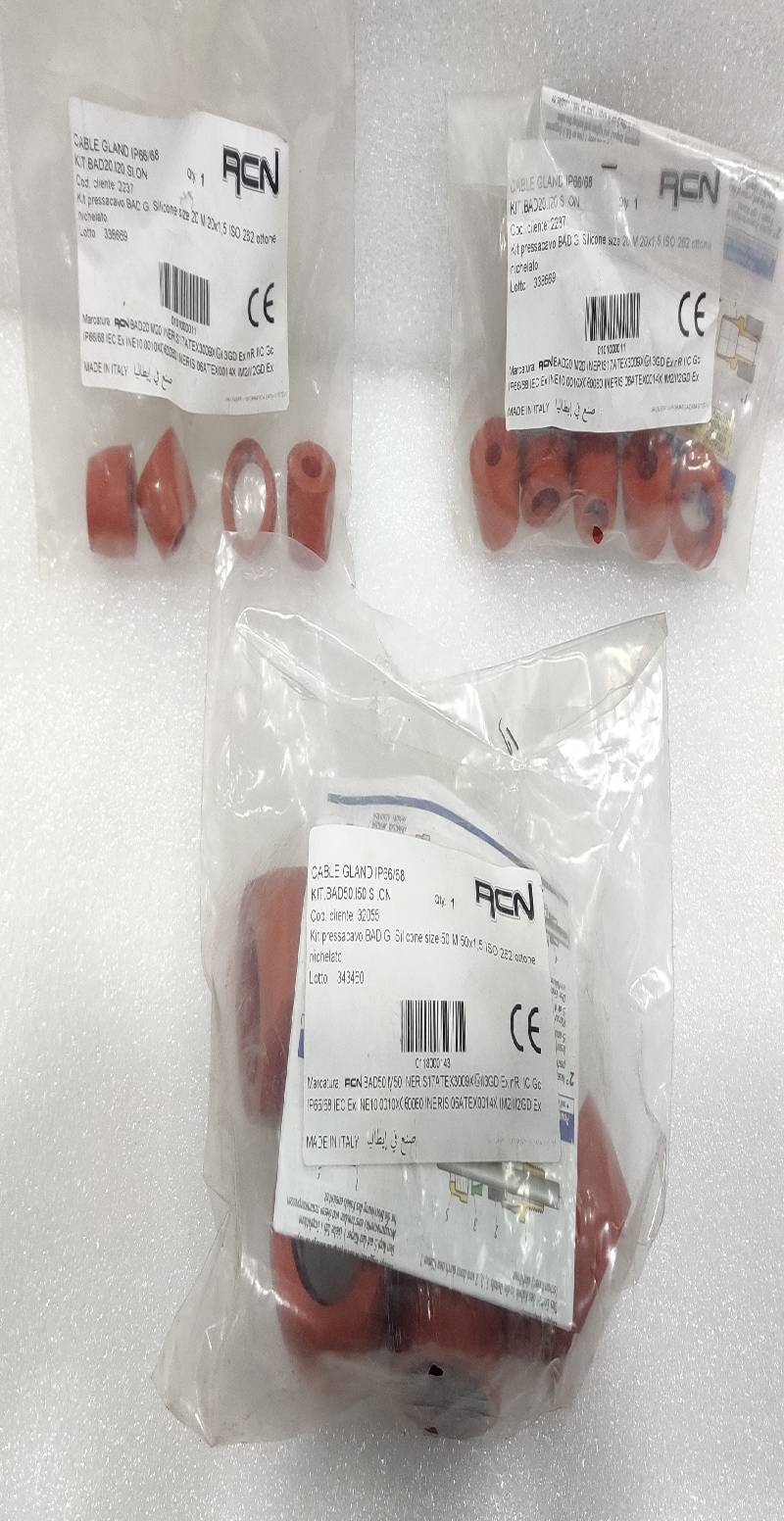 RCN 338669 silicon rubber washer Cable gland ip66/68 kit pressacavo bad