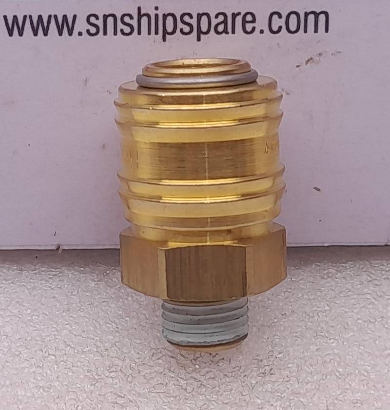 North American Cleaning Equipment SP-15687PE Brass PE Quick Disconnection 