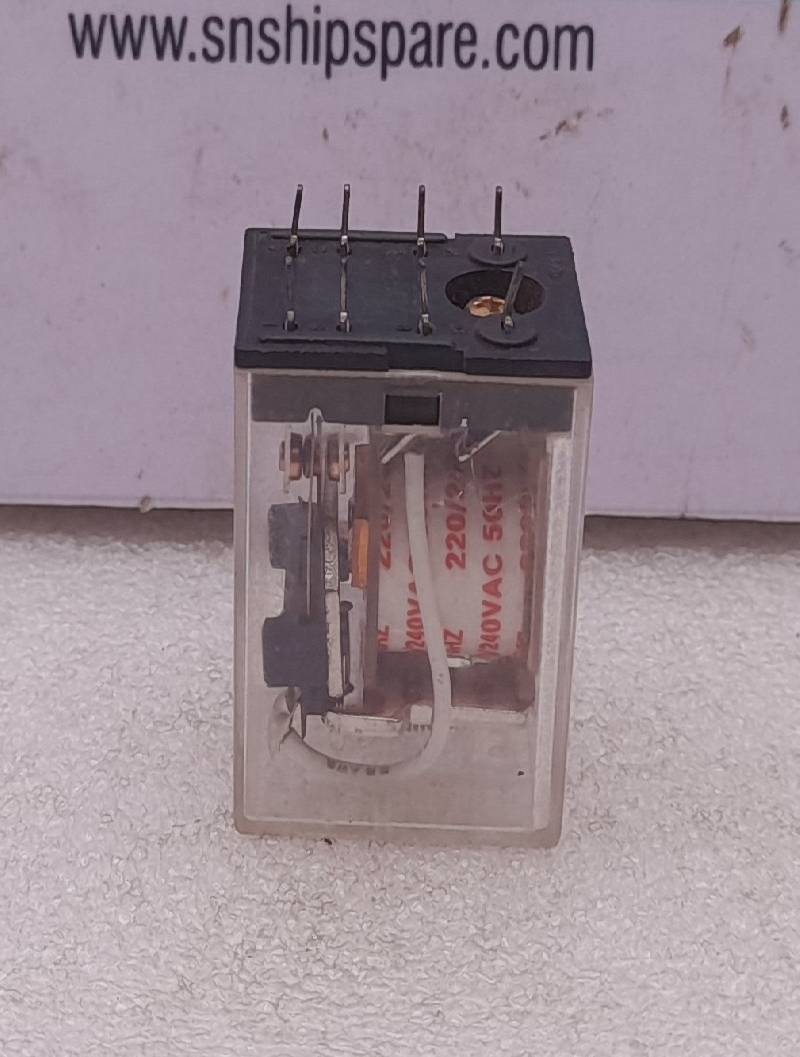Honeywell SZR-MY2-1P Electric Relay 220/240VAC 50/60Hz 5@250VAC 2PCs In Lot 