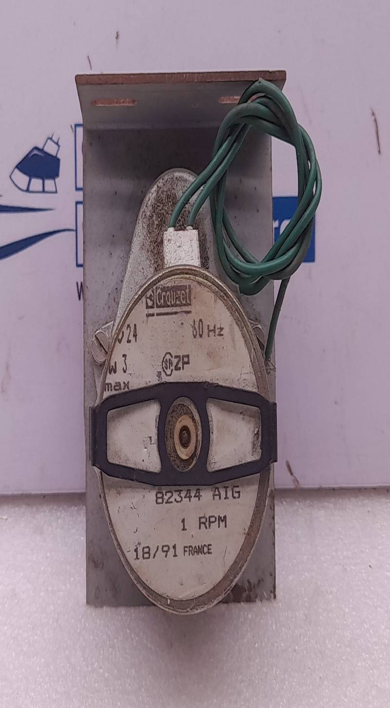 Crouzet 82344 AIG Motor 60Hz 1 RPM 