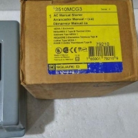SQUARE D 2510MCO3 AC Manual Starter New in Box
