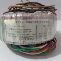 CECLA INDUSTRIE T82898 NORME C52200 SEC-400VA TRANSFORMER