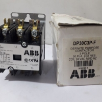 ABB DP30C3P-F DEFINITE PURPOSE CONTACTOR 3 POLE 30FLA 40A RES COIL24VAC 50/60