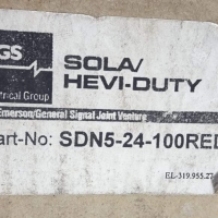 EGS Sola Hevi Duty SDN5-24-100RED Power Supply