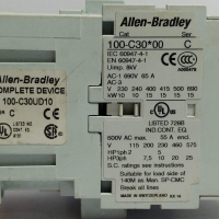Allen Bradley 100-C30x00 Ser C Contactor 100-C30UD10 Ser C
