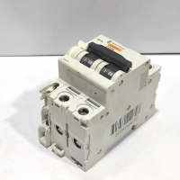 Merlin Gerin Multi 9 C60N C25 Circuit Breaker With Schneider 26924 Auxiliary Contact Block
