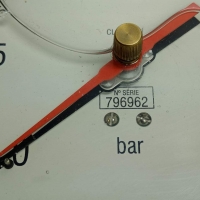 Famabras 796962 Pressure Gauge 0-25 Bar