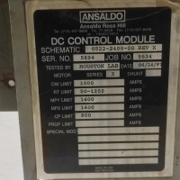 Ansaldo Ross Hill 0522-2400-00 Rev X DC Control Module