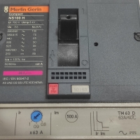 Merlin Gerin 29672 Circuit Breaker NS100H 3P TM63D