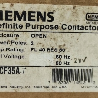 Siemens 42CF35AJ Contactor