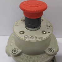 Govan Exd IIB T6 IP66 Emergency Stop Push Button Type:FW I-3 240V 3-Amp IECEx TSA 07.0005X