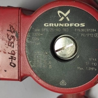 Grundfos UPS 25-40 180 Hot Water Circulating Pump