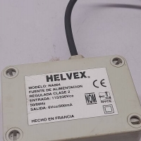 Helvex RA004 Power Supply Input 115/230Vca 50/60Hz Output 6Vcc 200mA