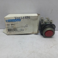Telemecanique  XB2 MP41  Booted Pushbutton Red