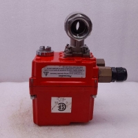 A-T Controls WE-500  Weatherproof Electric Actuator  Speed: 12sec  115VAC/1PH  0.39Amps