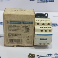Telemecanique CAD32F7 Control Relay 110V 50/60Hz Square D