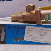 Watts ¾ LI.40XL-075210 Automatic Reseating T & P Relief Valve M15 Size 3/4In