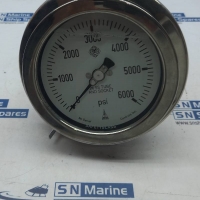 McDaniel AB00803 Liquid Filled Pressure Gauge 0-6000Psi Nov-Varco 4005019