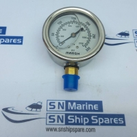 Marsh J7658P Oil Filled Pressure Gauge 0-300Psi 1/4Npt 2.5”SEVB
