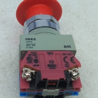 Idec AYW411-R Emergency Stop Pushbutton Switch 120-600Vac